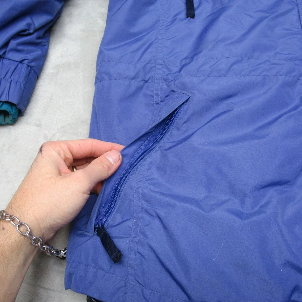 Columbia Jacket Women Small Blue Insulated Rain Wind Winter Removable Liner 3in1 - Picture 6 of 15